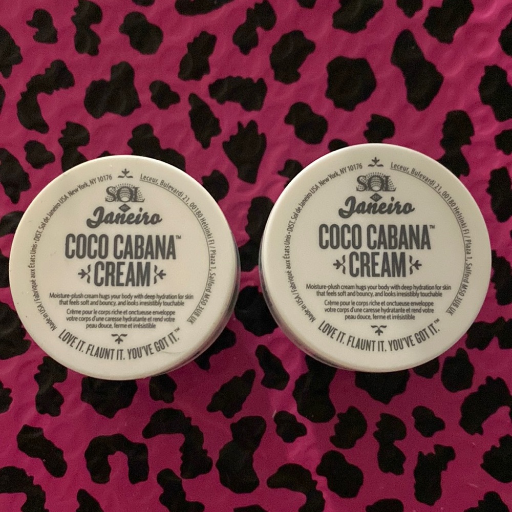 SOL Janeiro Coco Cabana Cream - 3-  10ml jars. I happened to find the 3rd one.
